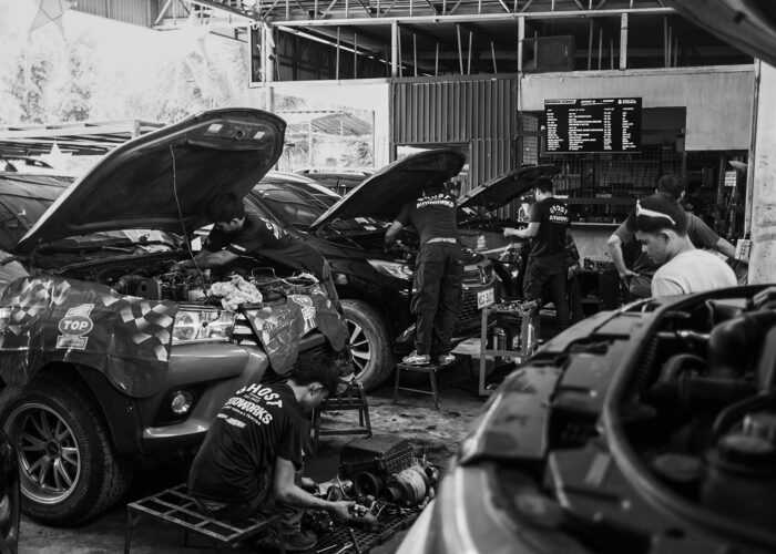 Ghost Autoworks shop floor