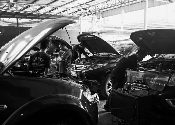 Ghost Autoworks shop floor